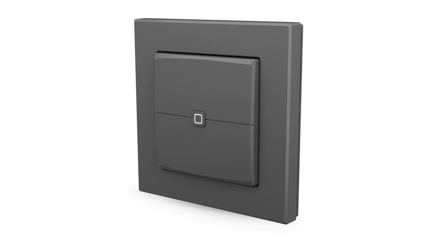 Homematic IP Smart Home Universal Dimmeraufsatz – Taster, HmIP-UDI-PB2-A