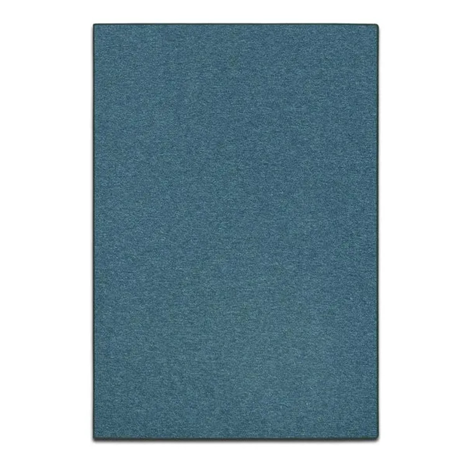 Karat Teppichläufer London Flacher Schlingenflor Grün 50 x 500 cm