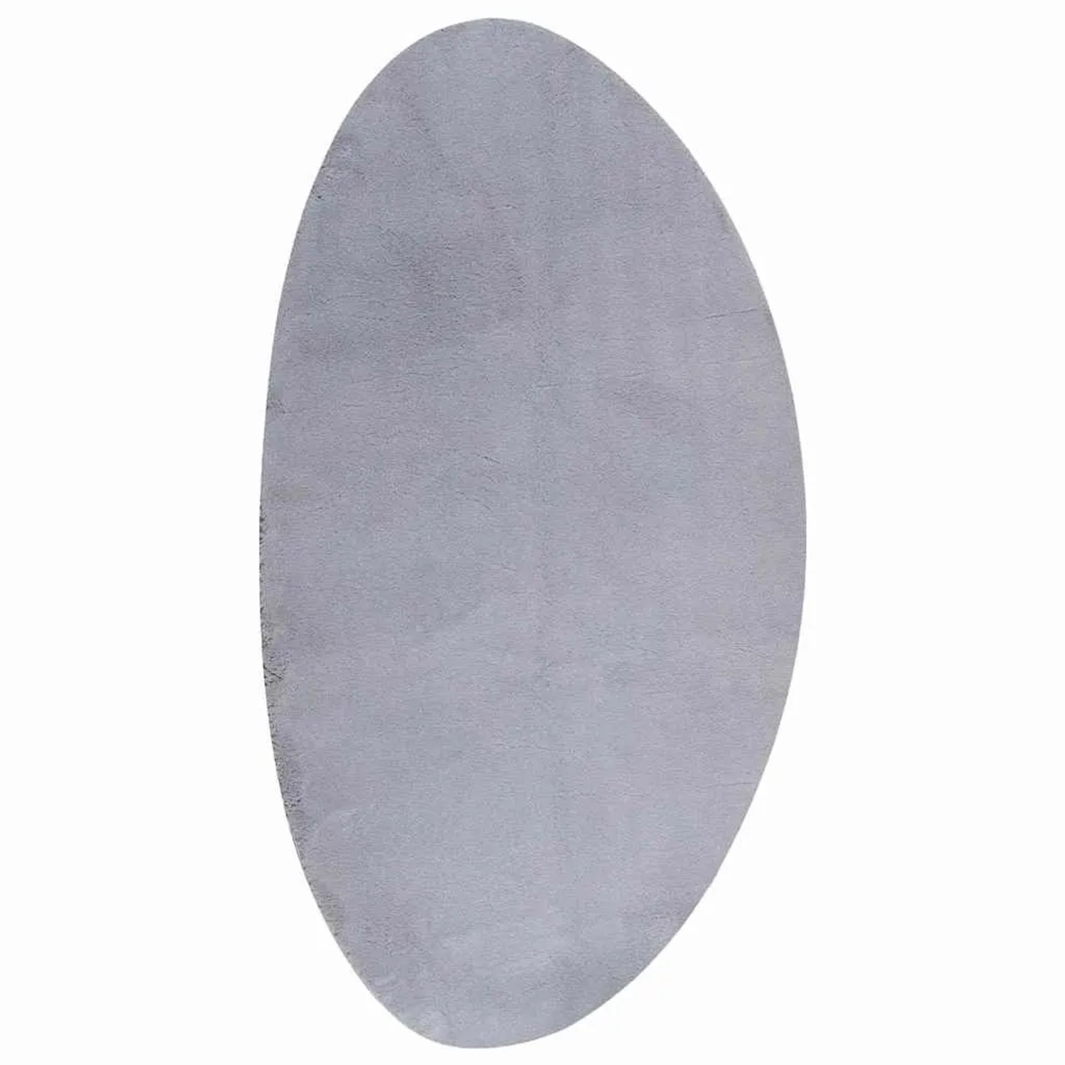 vidaXL Teppich HUARTE Grau 80 x 150 cm Polyester 4103684