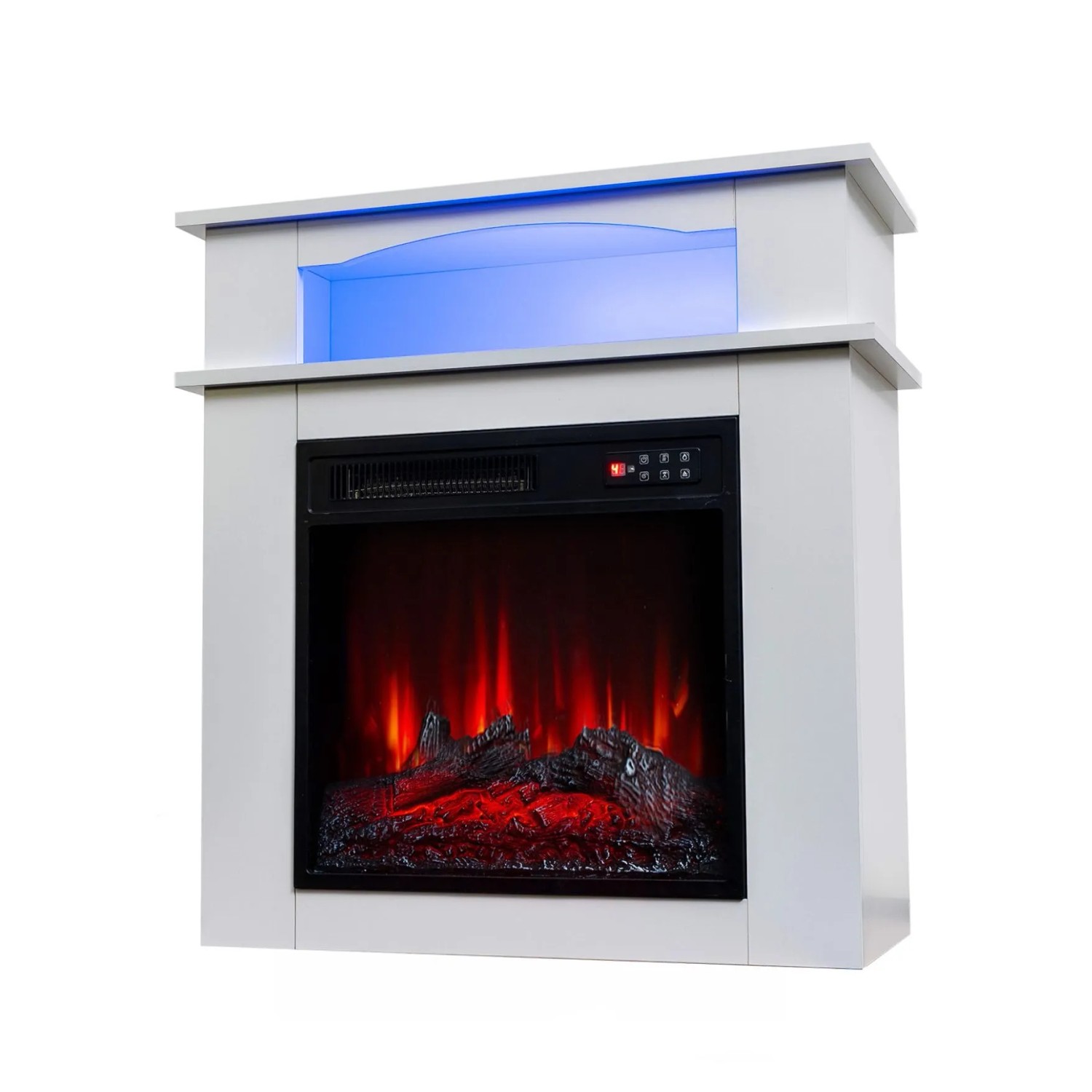 HOMAVO 18'' 900W/1800W Elektrokamin mit Schrank