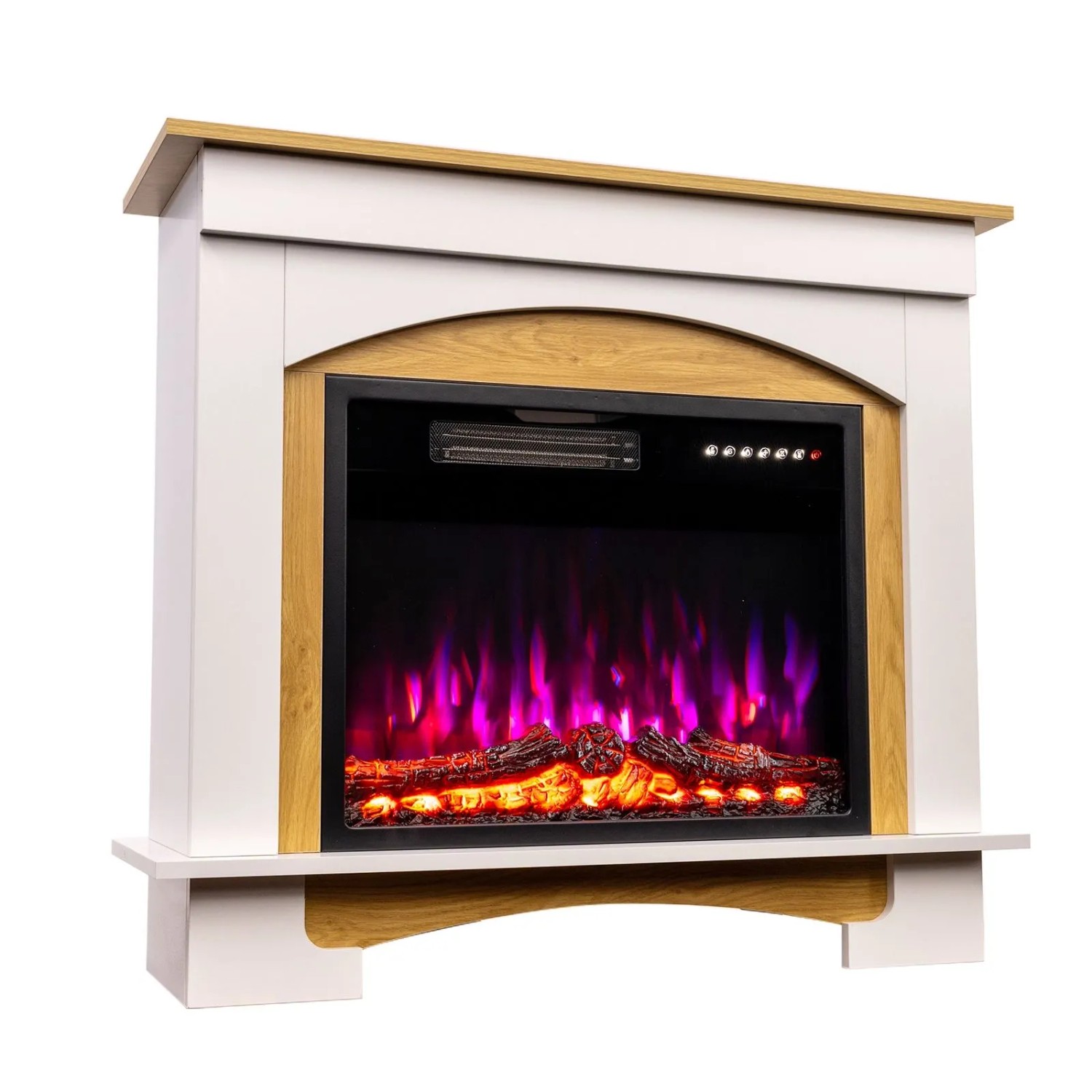 HOMAVO 23'' 1000W/2000W Elektrokamin mit Schrank
