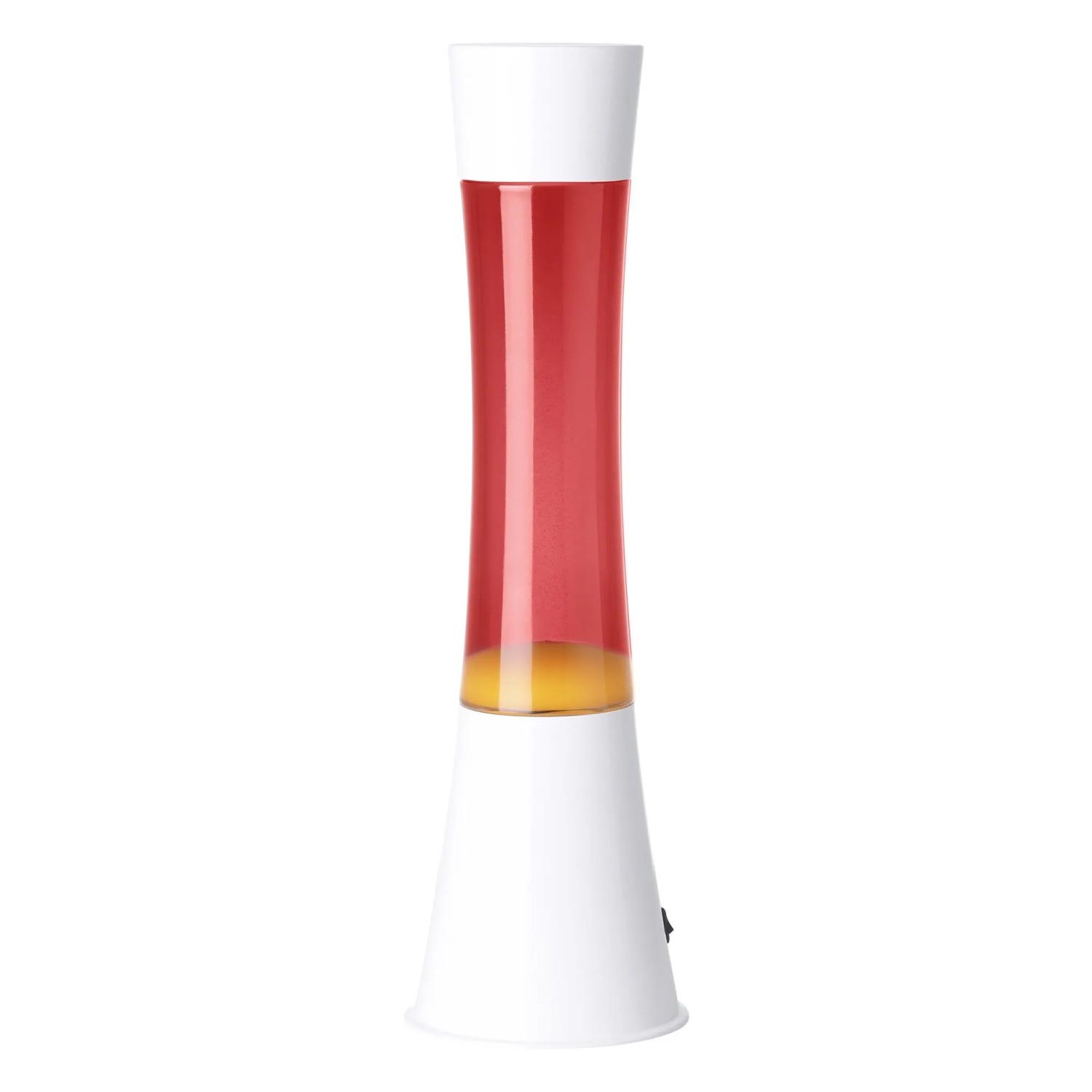 Eglo LED Tischleuchte Lava Weiß Bordeaux Orange Ø 10,9 cm