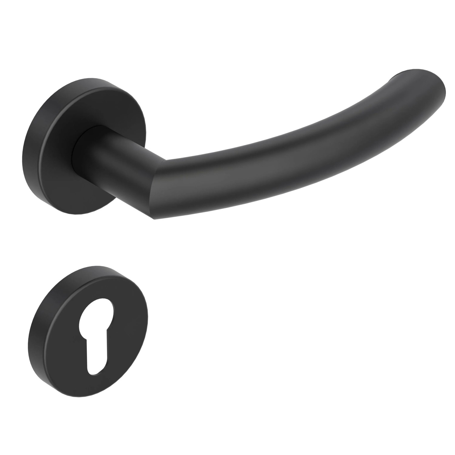 Novadoors Türgriffgarnitur Nova Amico 340 Black PZ