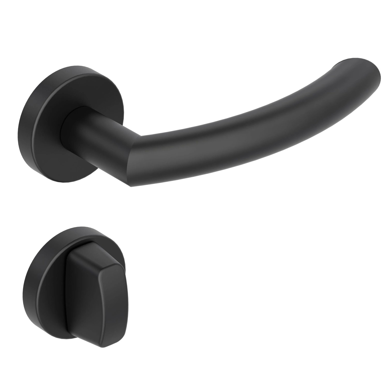 Novadoors Türgriffgarnitur Nova Amico 340 Black WC