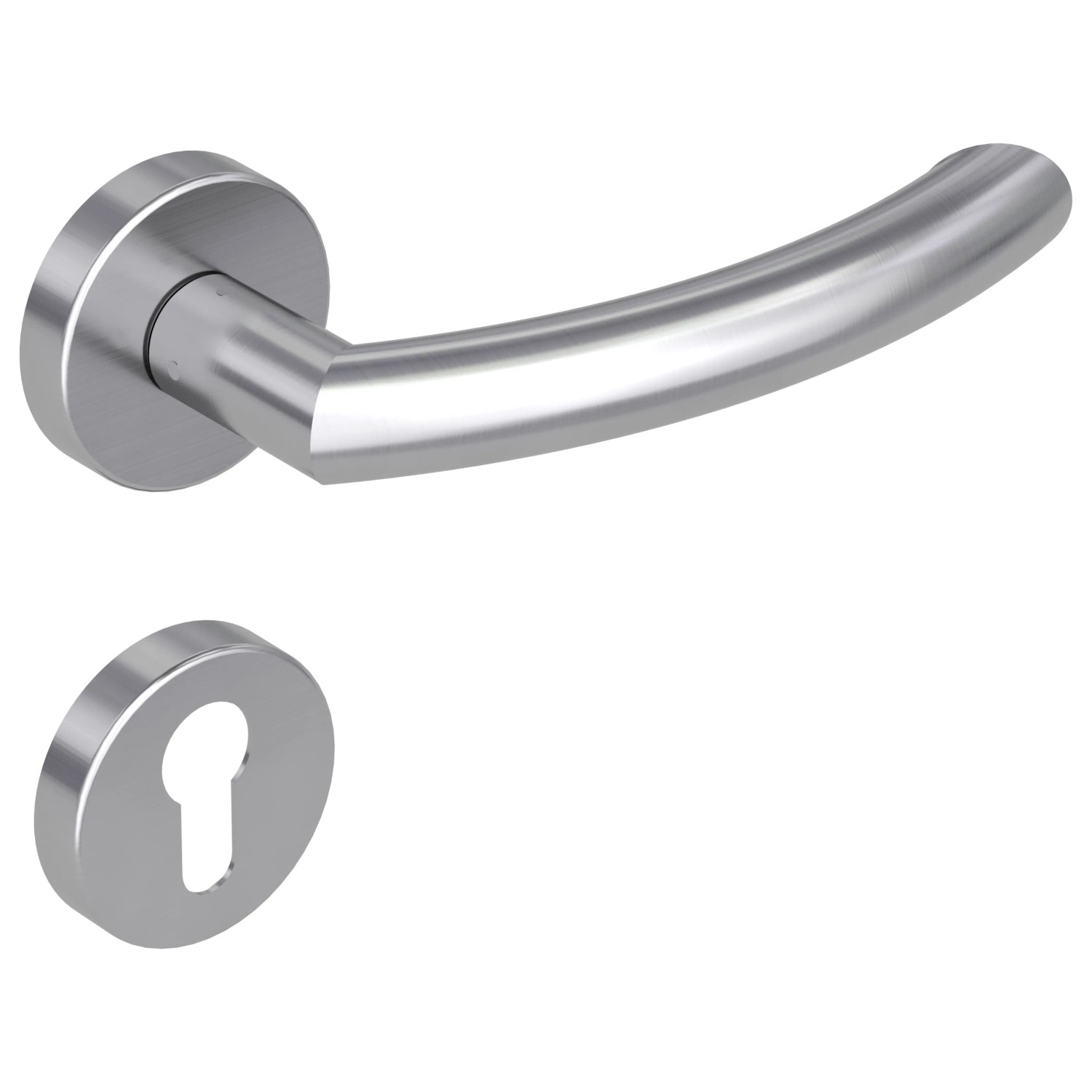 Novadoors Türgriff Nova Amico 340 Edelstahl Matt PZ 125 mm