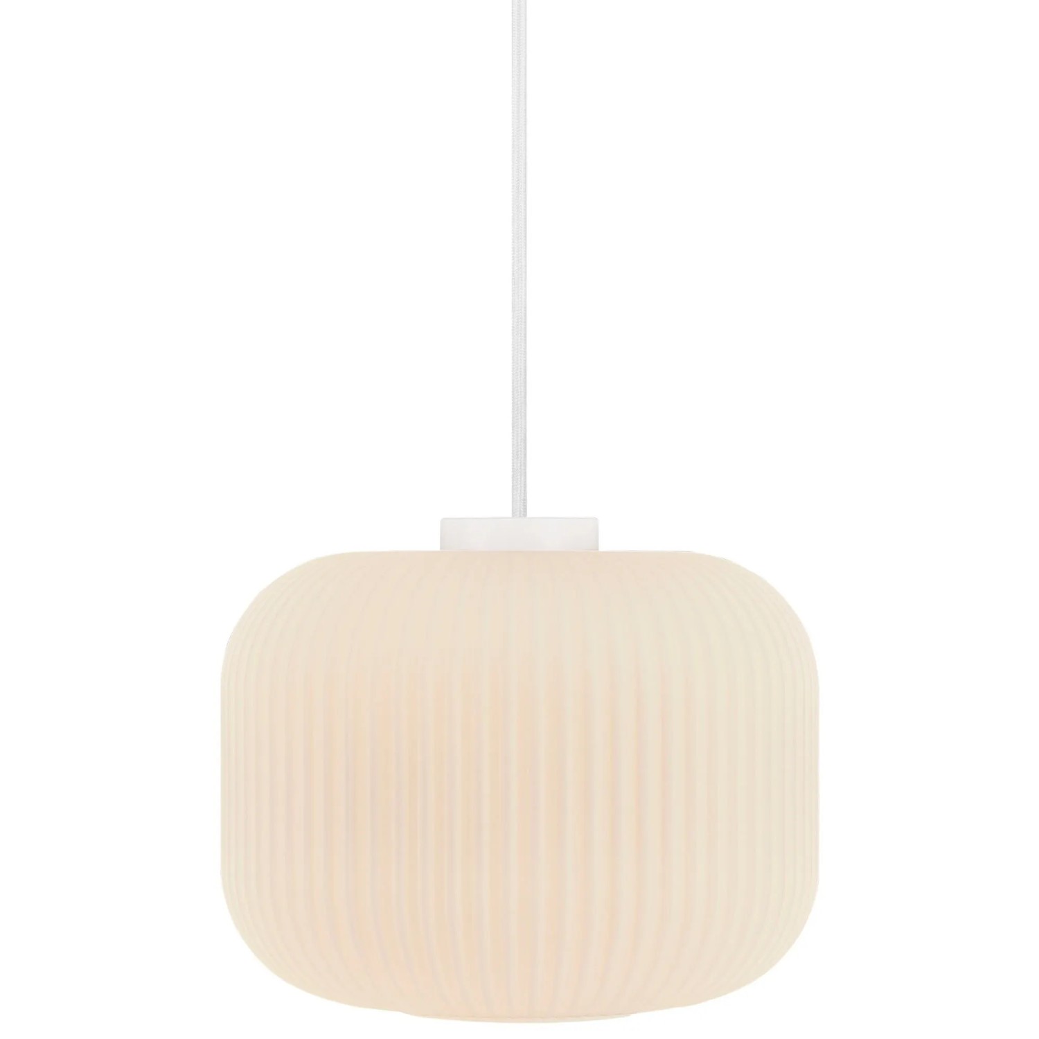 Nordlux Milford 30 Pendelleuchte Opal Weiss