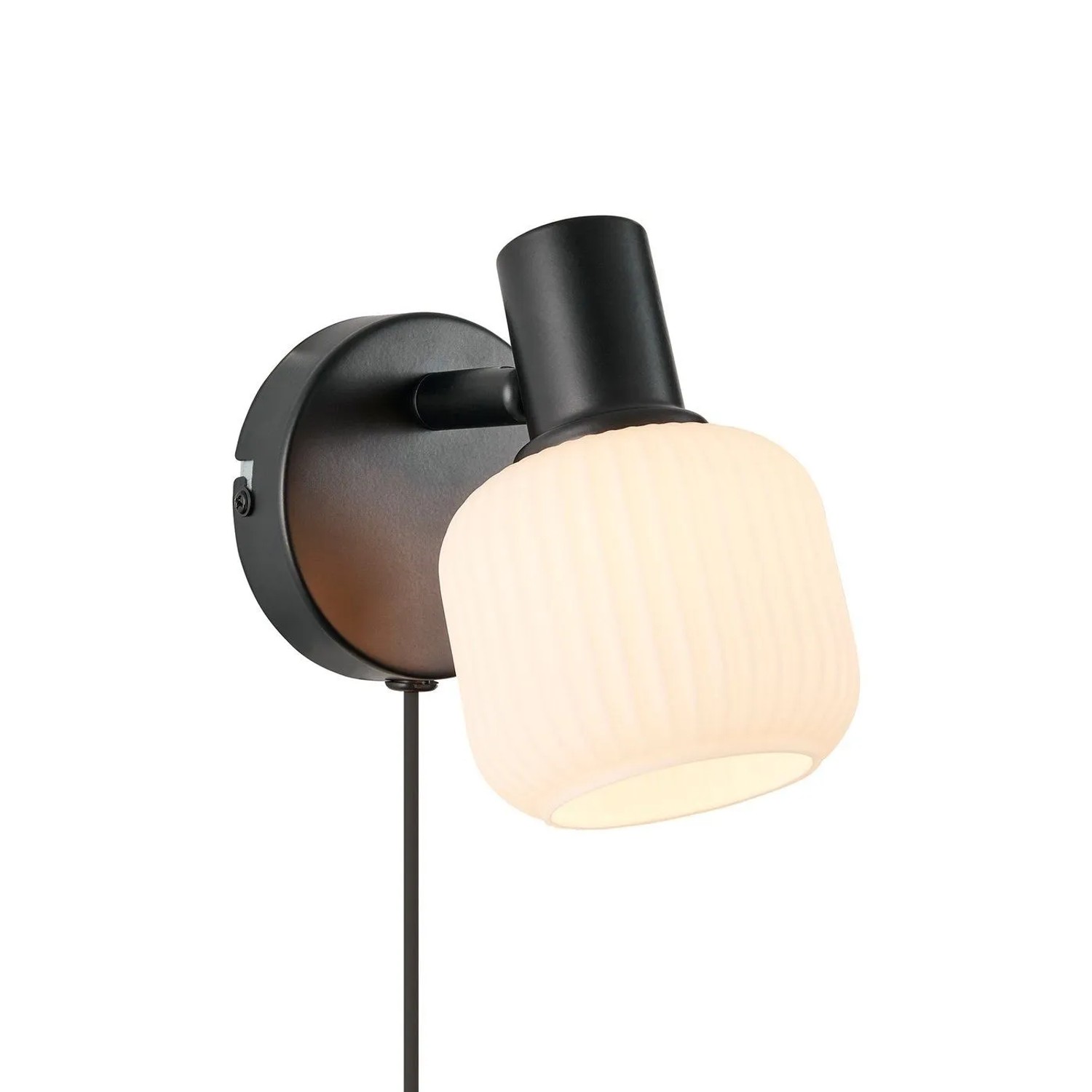 Nordlux Milford Mini Wandleuchte Schwarz