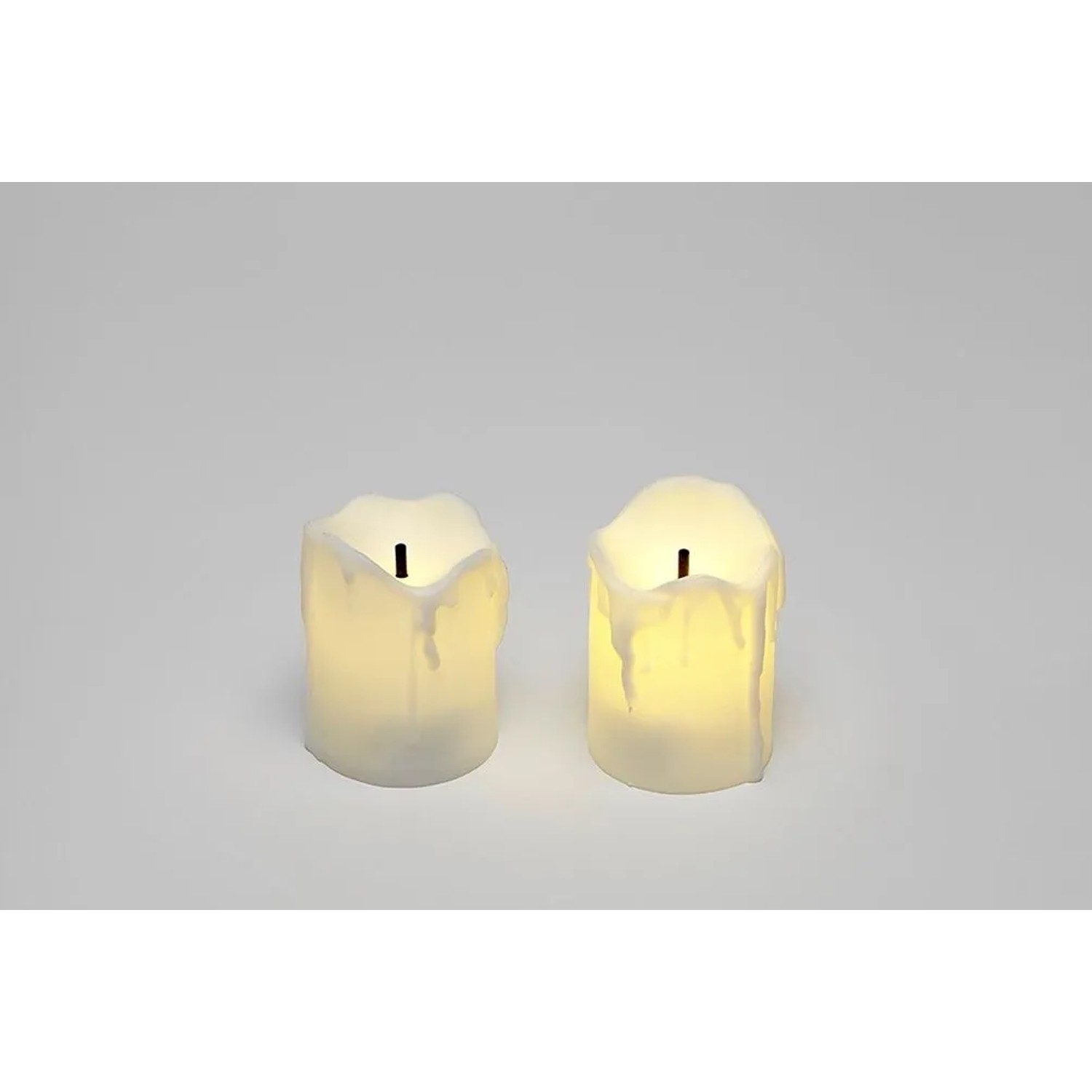 Brauns-Heitmann LED Kerzen Creme Realistische Flamme