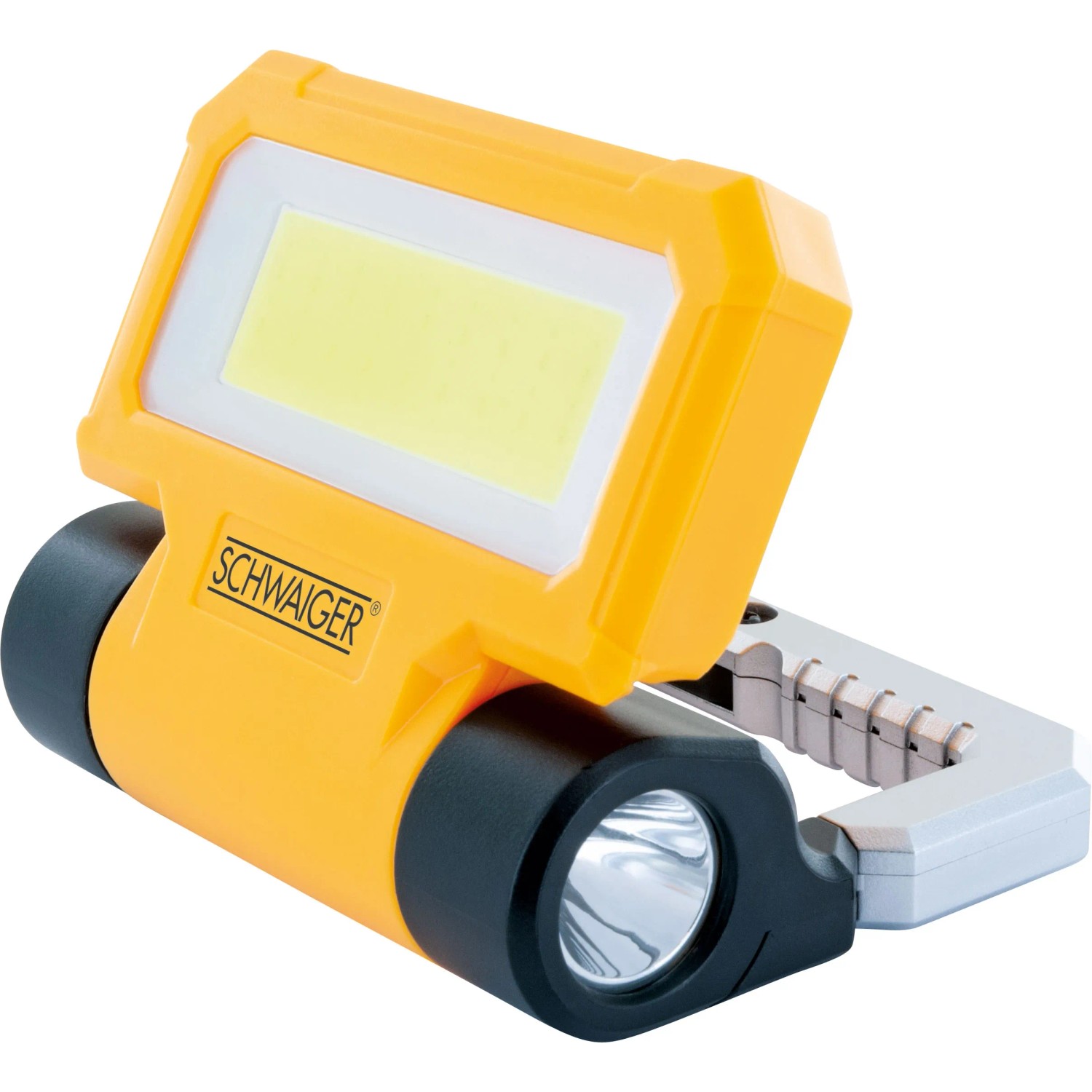 Schwaiger Led Arbeitsleuchte 2in1 Schwarz-Gelb