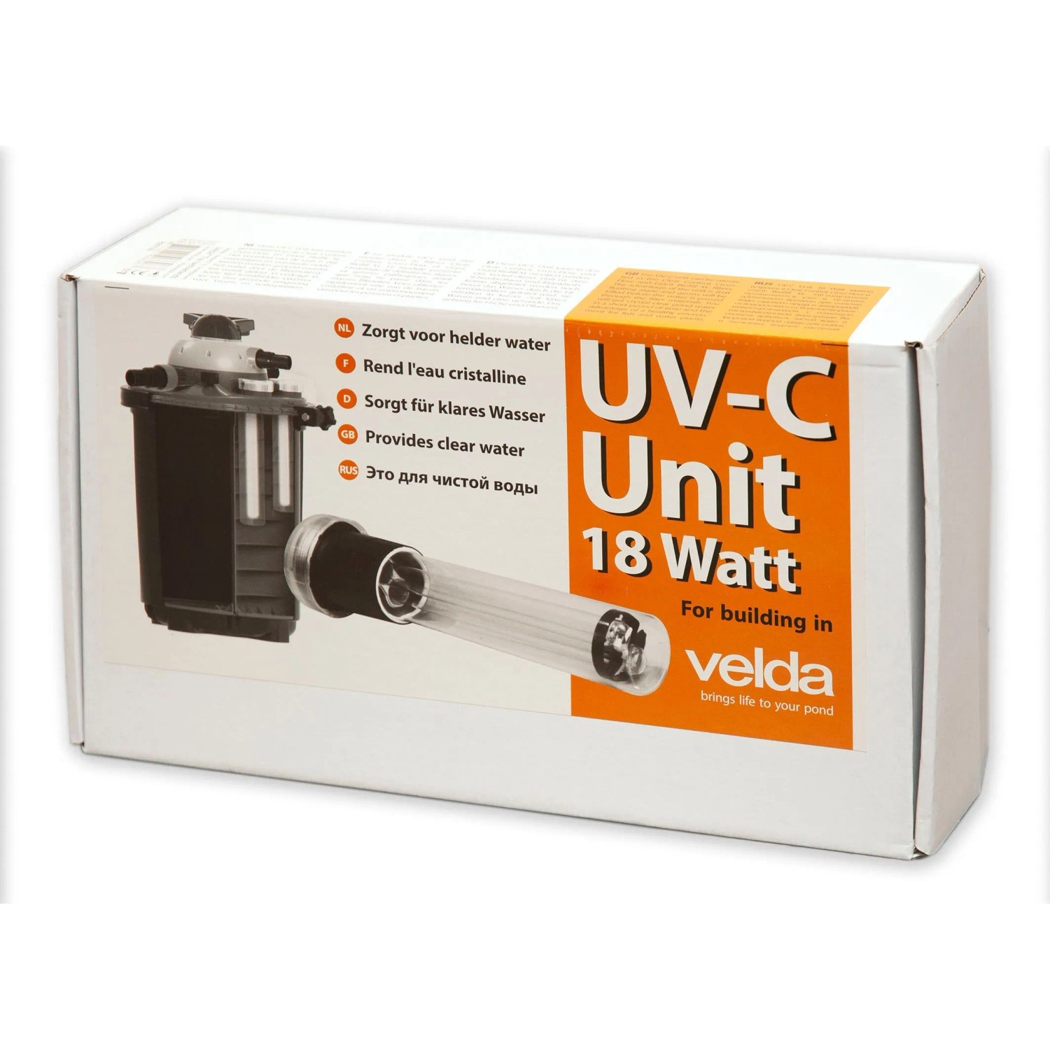 Velda UV-C Einbau Unit 18 Watt Schwarz