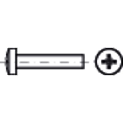 No Brand - Linsenschraube din 7985 m.Kreuzschlitz-PH m 3 x 50 -h 4.8 galvanisch verzinkt