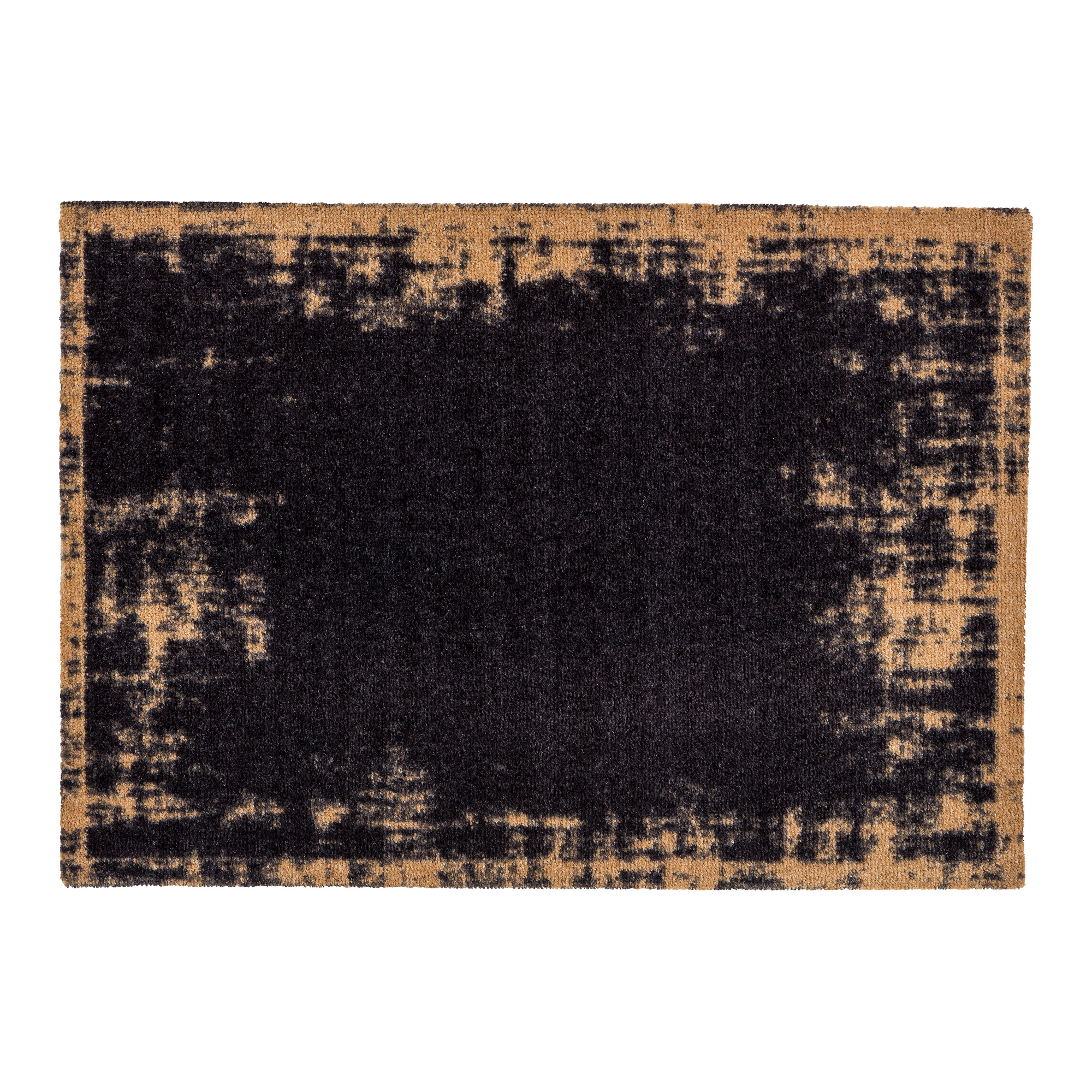 Astra Sauberlaufmatte 'Miabella' 50 x 70 cm Uni Bordüre braun