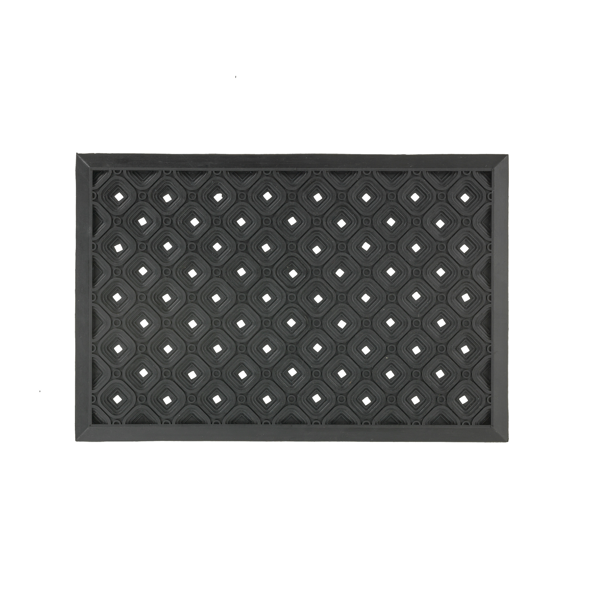 Astra Gummimatte 'Dynamic' 40 x 60 cm Kreise schwarz