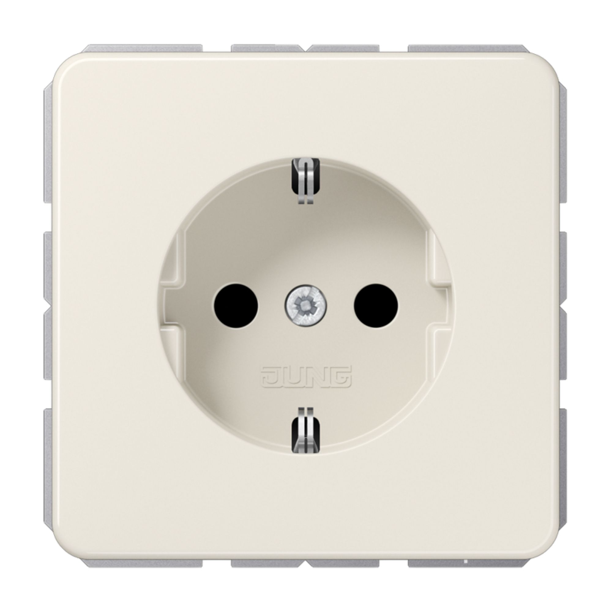 Jung Schukosteckdose CD500 cremeweiß
