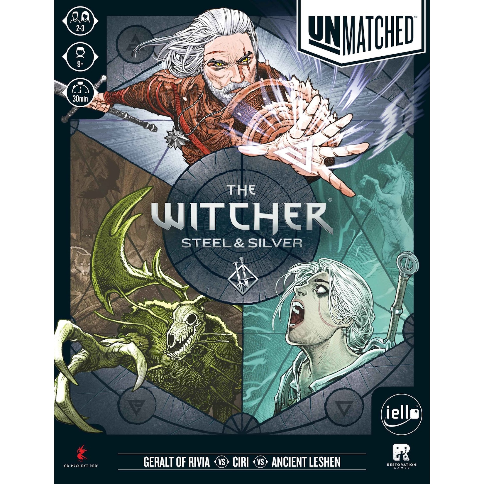 Unmatched: The Witcher - Steel & Silver (englisch)