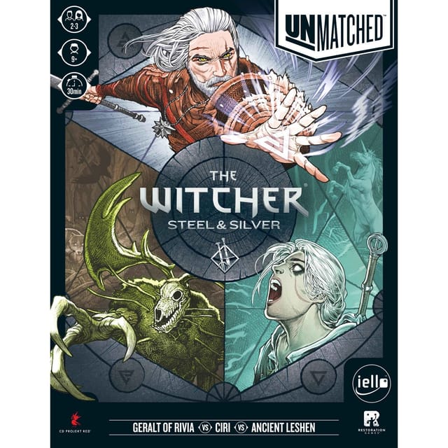 Unmatched: The Witcher - Steel & Silver (englisch)