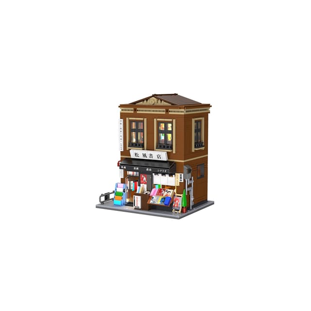 JAMARA-402942 CaDA Japanischer Buchladen 1:30 Bricks