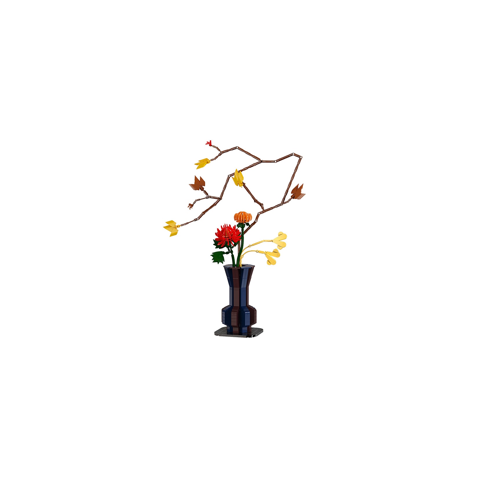 JAMARA-402914 CaDA Blumenstrauß Herbst 1:1 Bricks