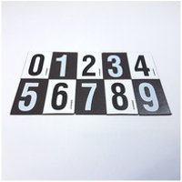 Ziffernsatz 0-9, magnetisch, 80 x 100mm Bild 2