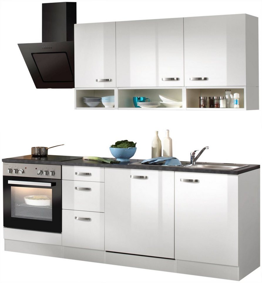 OPTIFIT Küchenzeile Agos, mit E-Geräte, Breite 210 cm Bild 2