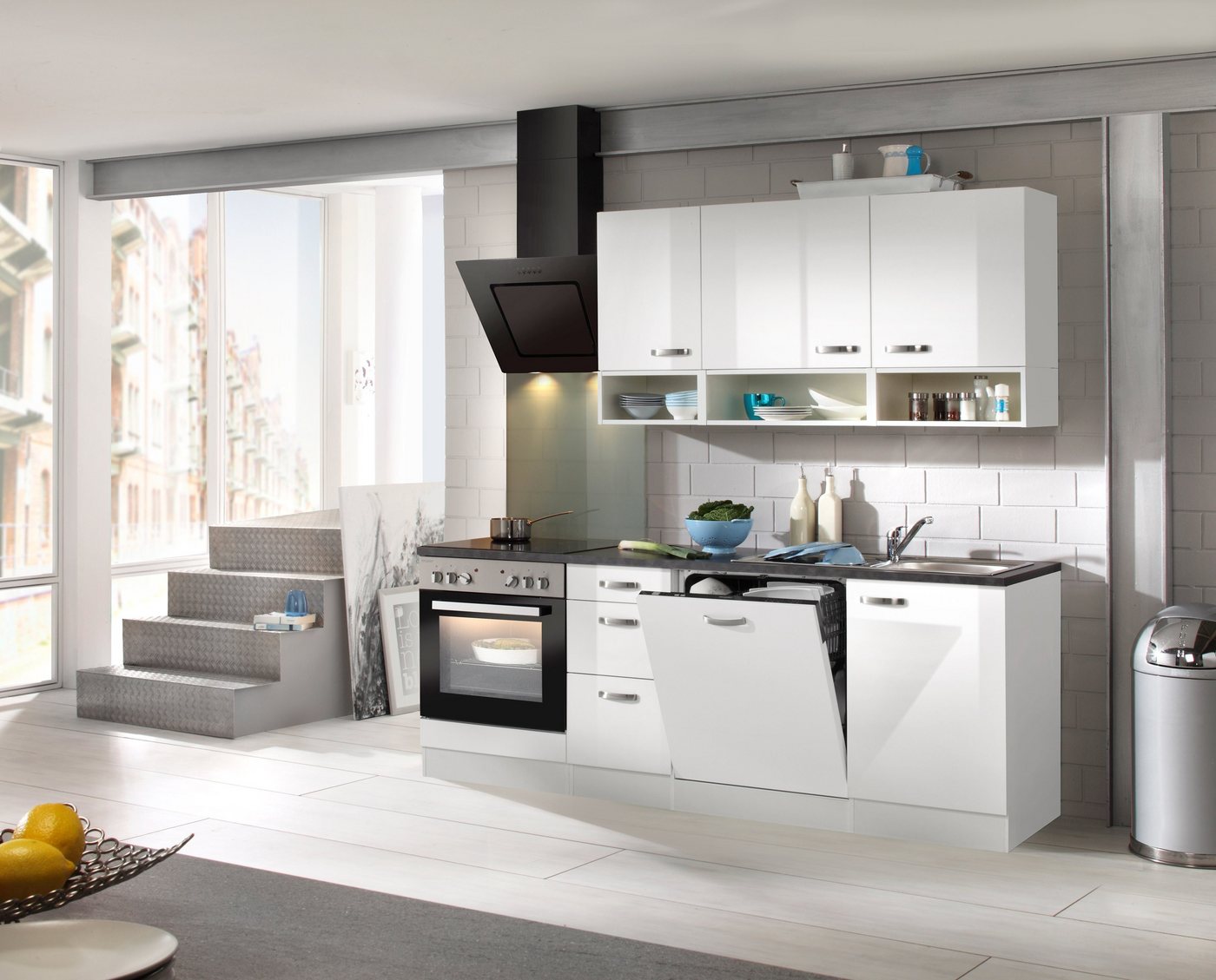 OPTIFIT Küchenzeile Agos, mit E-Geräte, Breite 210 cm Bild 4