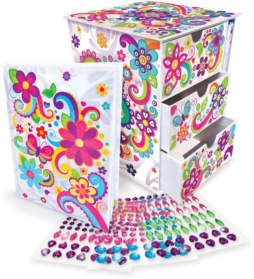 Sticky Mosaics Kreativset Schmuckkästchen mit Notizbuch Bild 3