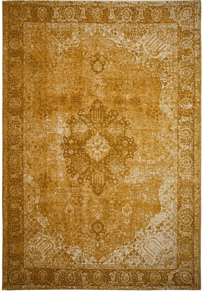 FLAIR RUGS Teppich Antique Vintage-Muster, rechteckig, Höhe: 4 mm, Chenille Stil Teppich, Wohnzimmer, Schlafzimmer, Esszimmer Bild 4