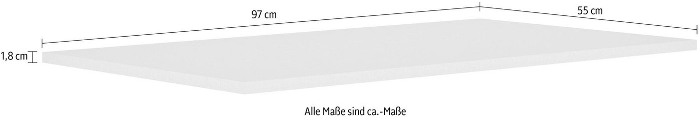 Gami Einlegeboden Enzo (2 St), Verschiedene Module einfach zu kombinieren