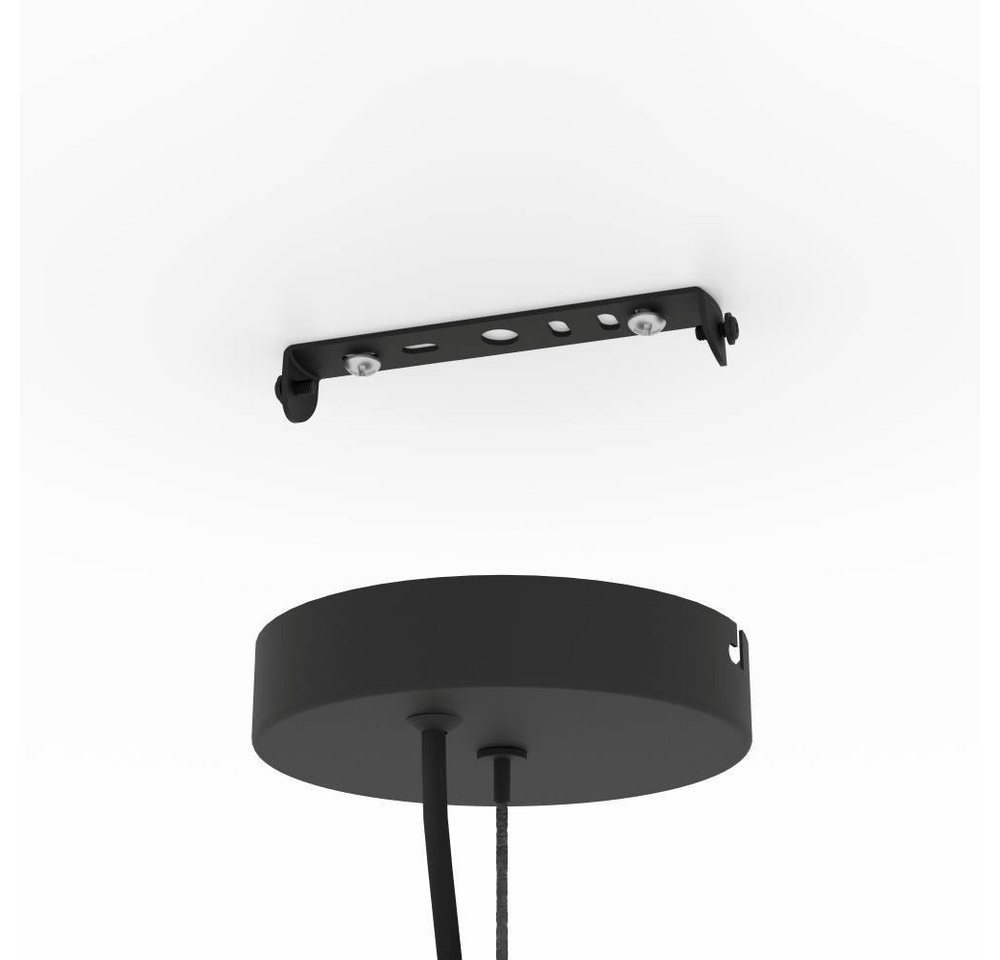 EGLO Hängeleuchte GAETANO 1, ohne Leuchtmittel, Pendelleuchte, Metall, E27 Fassung, Ø 53,5 cm Bild 3
