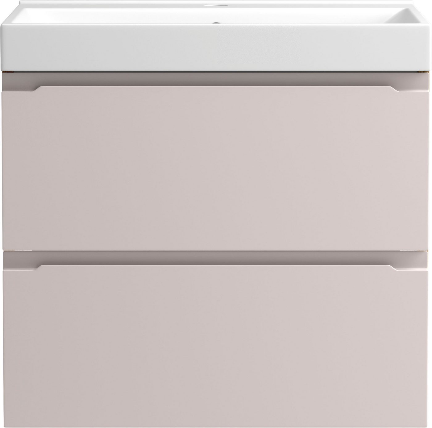 welltime Waschtisch CABO, Waschtisch, Kaschmir, griffloses Design Bild 4