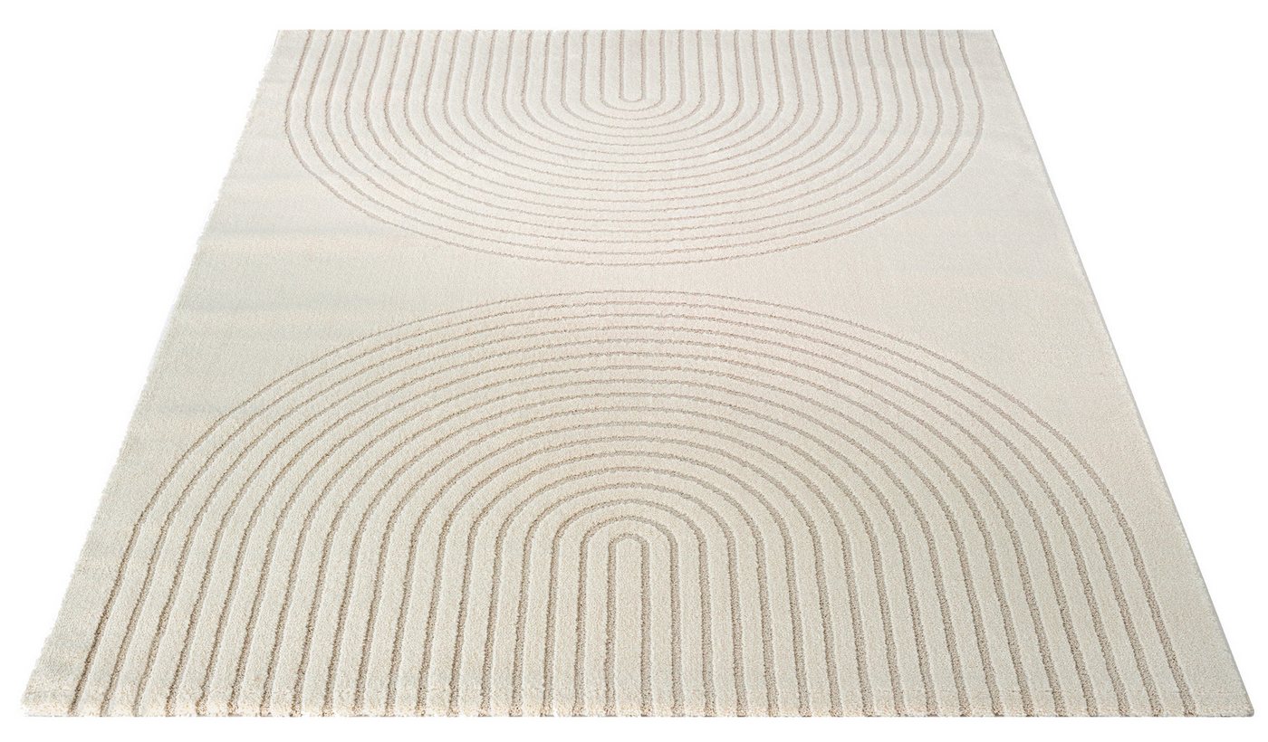OTTO home Designteppich Soft Dune in Standard- und Premium-Qualität, 3D Optik/Hoch-Tief Effekt, rechteckig, moderner Wohnzimmer Teppich, hohe Flordichte und angenehm weich Bild 4