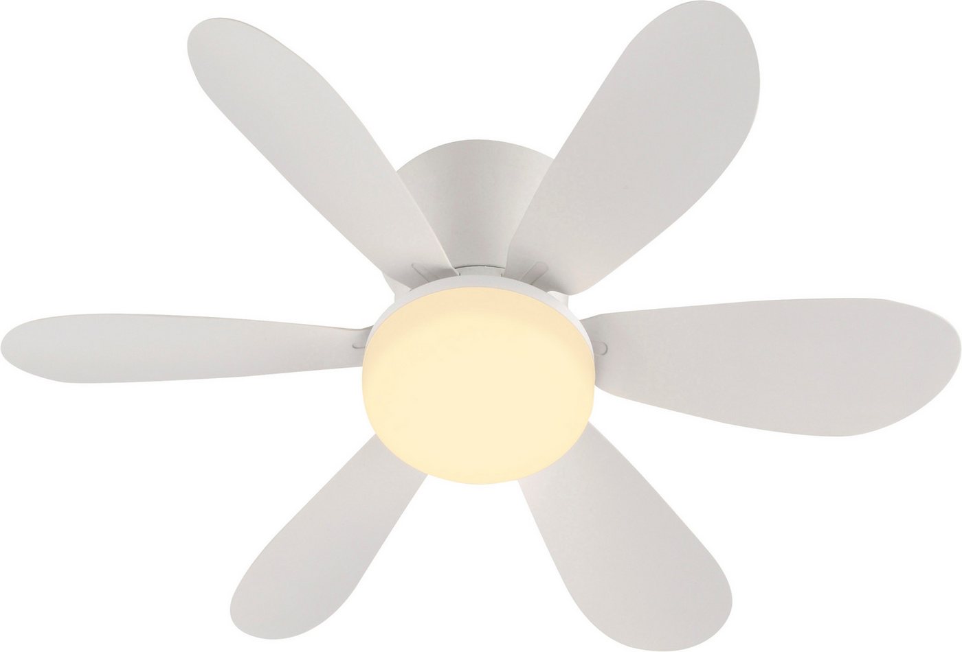 JUST LIGHT LED Deckenleuchte MINIAIR, Dimmfunktion, LED fest integriert, warmweiß - kaltweiß, Ventilatorfunktion in 3 Geschwindigkeitsstufen, mit Timer 2h/4h/8h Bild 4