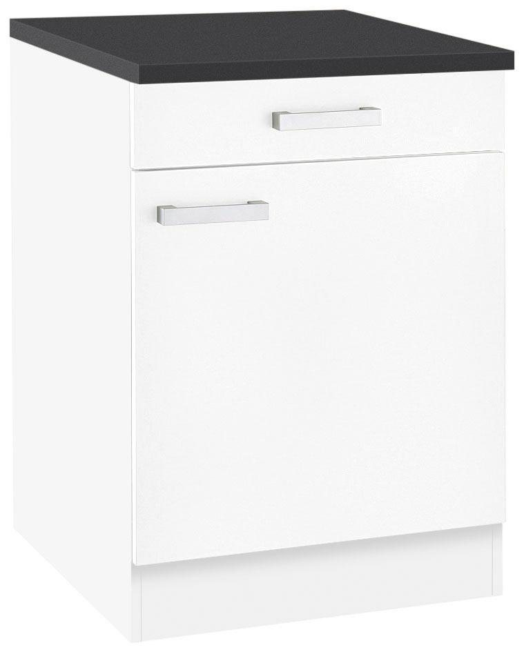 OPTIFIT Unterschrank Odense 60 cm breit, mit Tür und Schubkasten, mit 28 mm starker Arbeitsplatte Bild 4