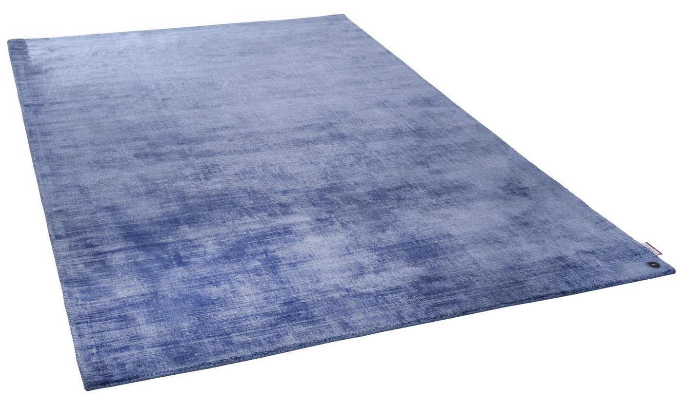 TOM TAILOR HOME Teppich Shine uni, rechteckig, Höhe: 8 mm, Handwebteppich, 100% Viskose, handgewebt, mit elegantem Schimmer Bild 4