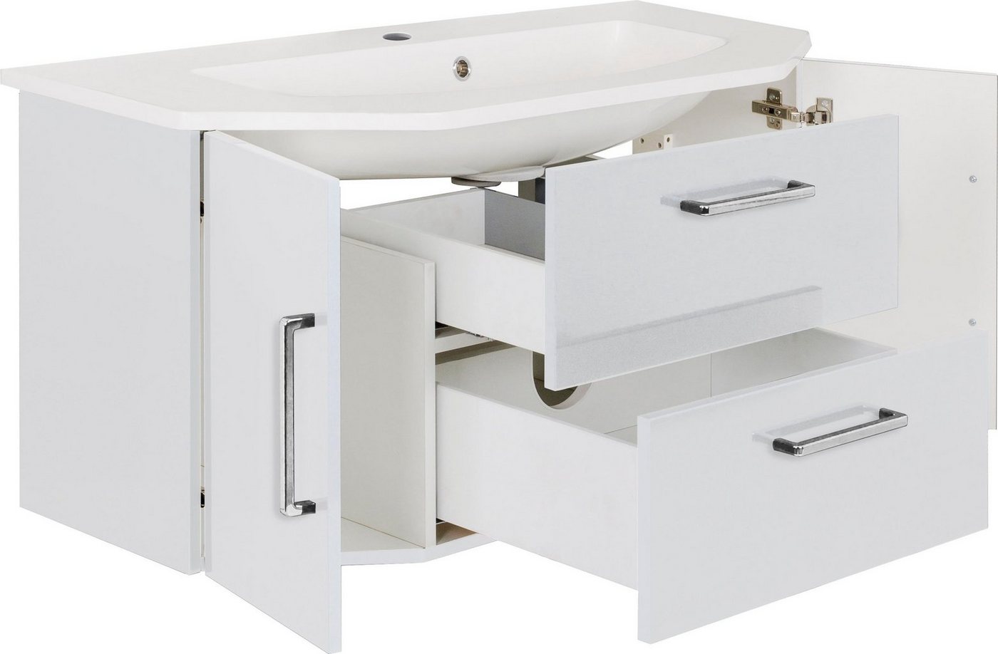 OPTIFIT Waschtisch Ava, Breite 110 cm, mit Mineralgussbecken Bild 2