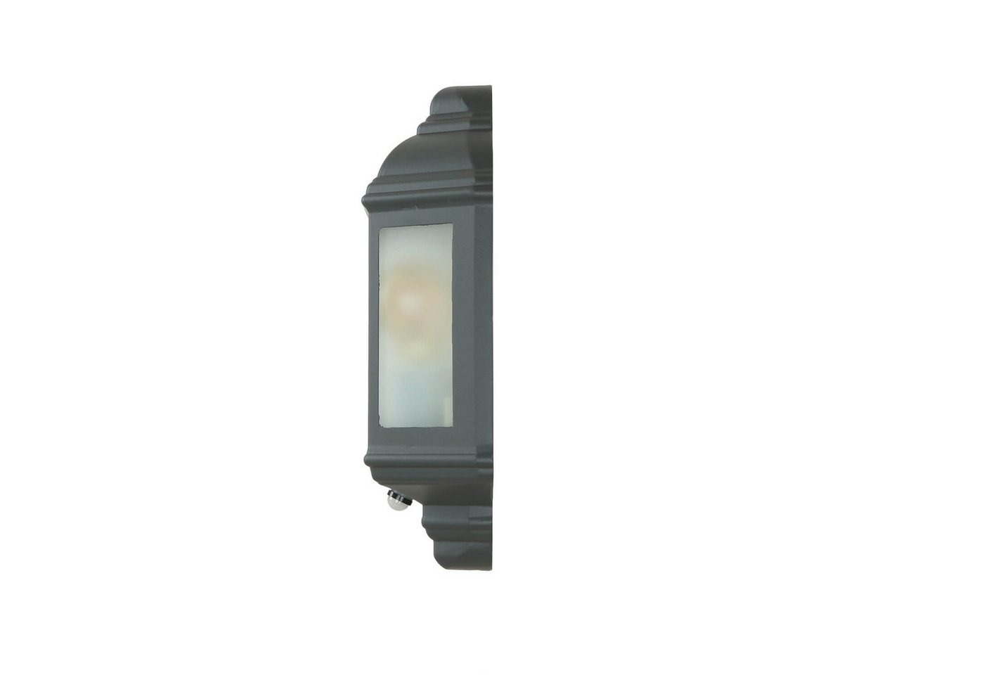 Licht-Erlebnisse Außen-Wandleuchte LIVORNO, ohne Leuchtmittel, Rustikale Wandlampe mit Bewegungsmelder Anthrazit E27 Außenleuchte Bild 5