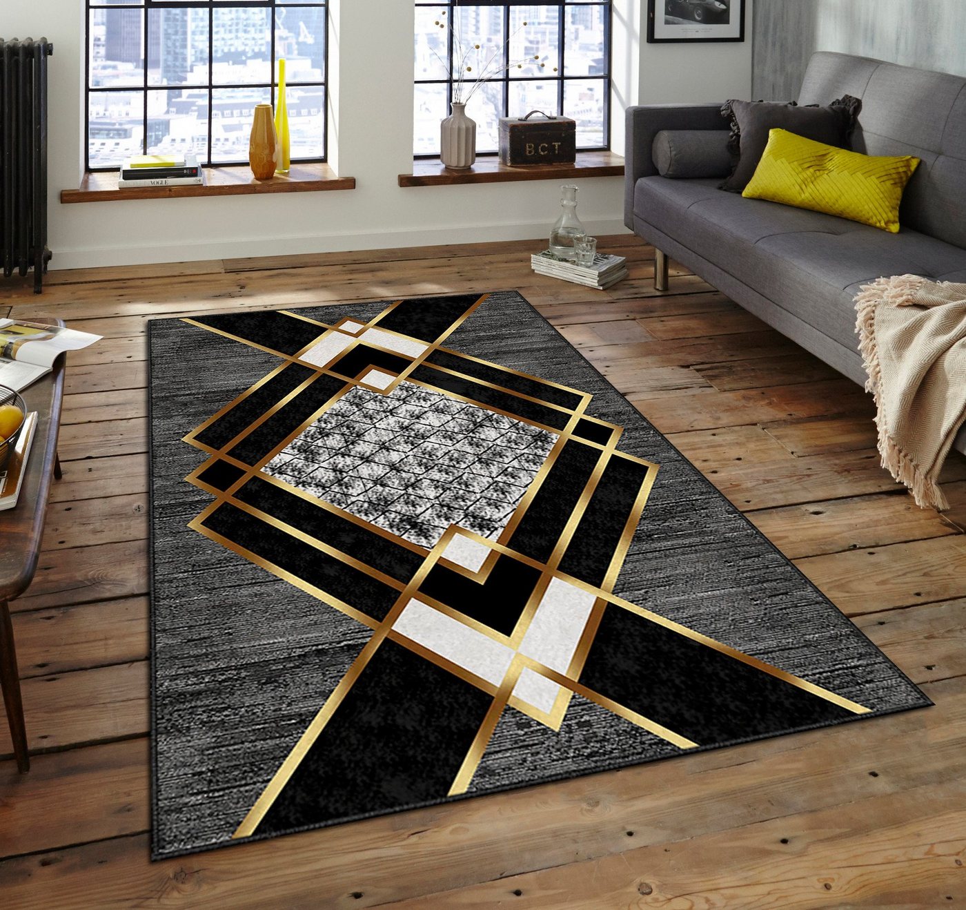 Conceptum Hypnose Teppich 100% POLYESTER, 80 x 140 cm R2440 Bild 3