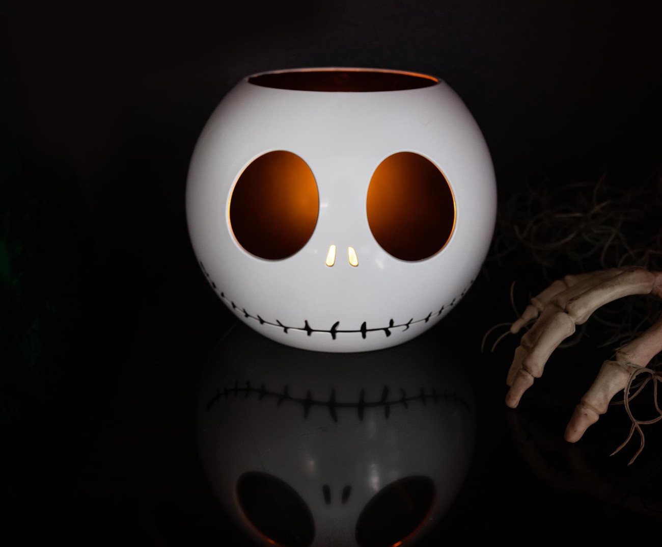 UKONIC Dekolicht Nightmare Before Christmas LED Kerze Jack Skellington