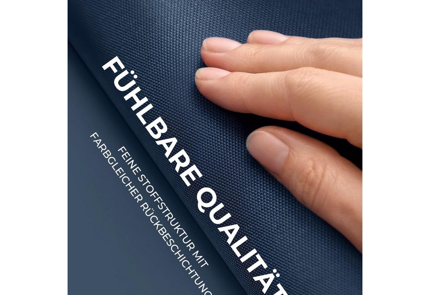 Verdunklungsrollo Klemmfix Tenebra Verdunkelungsrollo, 35 x 160 cm, dunkelblau, Victoria M., blickdicht, ohne Bohren, in Führungsschienen, Klemmfix, Verdunkelung, Mit Magnet. energiesparend
