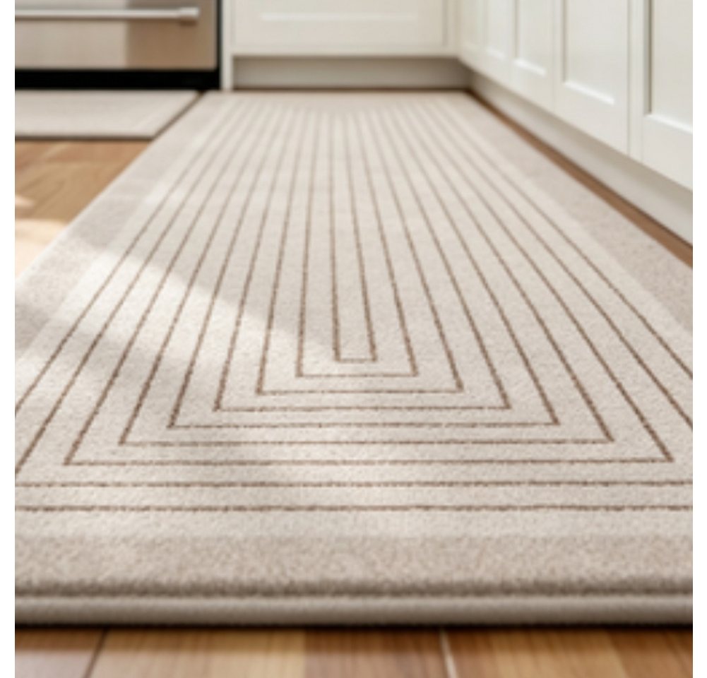 FANNOU Küchenläufer Teppich Läufer Küche, Rutschfest, Schmutzabweisend, Absorbierend, Küchenteppich für Küchen, Flur Bild 3