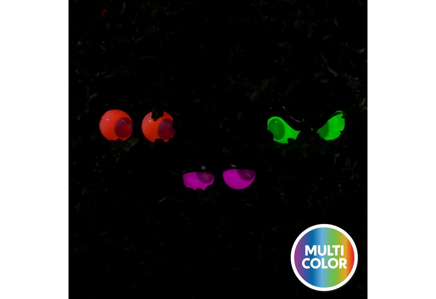 Joiedomi Lichterkette Joiedomi Halloween blinkende Augen Lichter, 3 Stk., dunkel aktiviert Bild 2