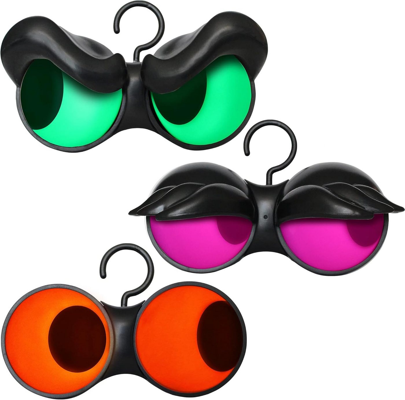 Joiedomi Lichterkette Joiedomi Halloween blinkende Augen Lichter, 3 Stk., dunkel aktiviert Bild 3