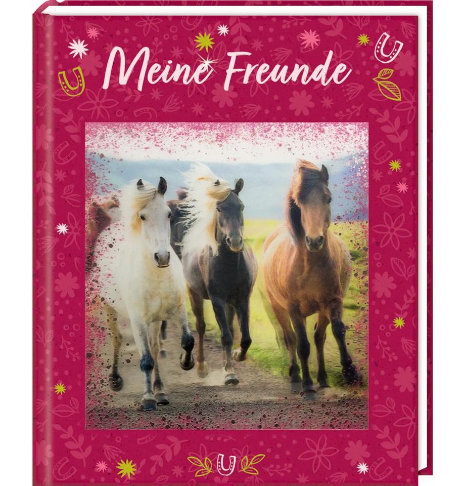 COPPENRATH DIE SPIEGELBURG Poesiealbum Freundebuch - Pferdefreunde - Meine Freunde