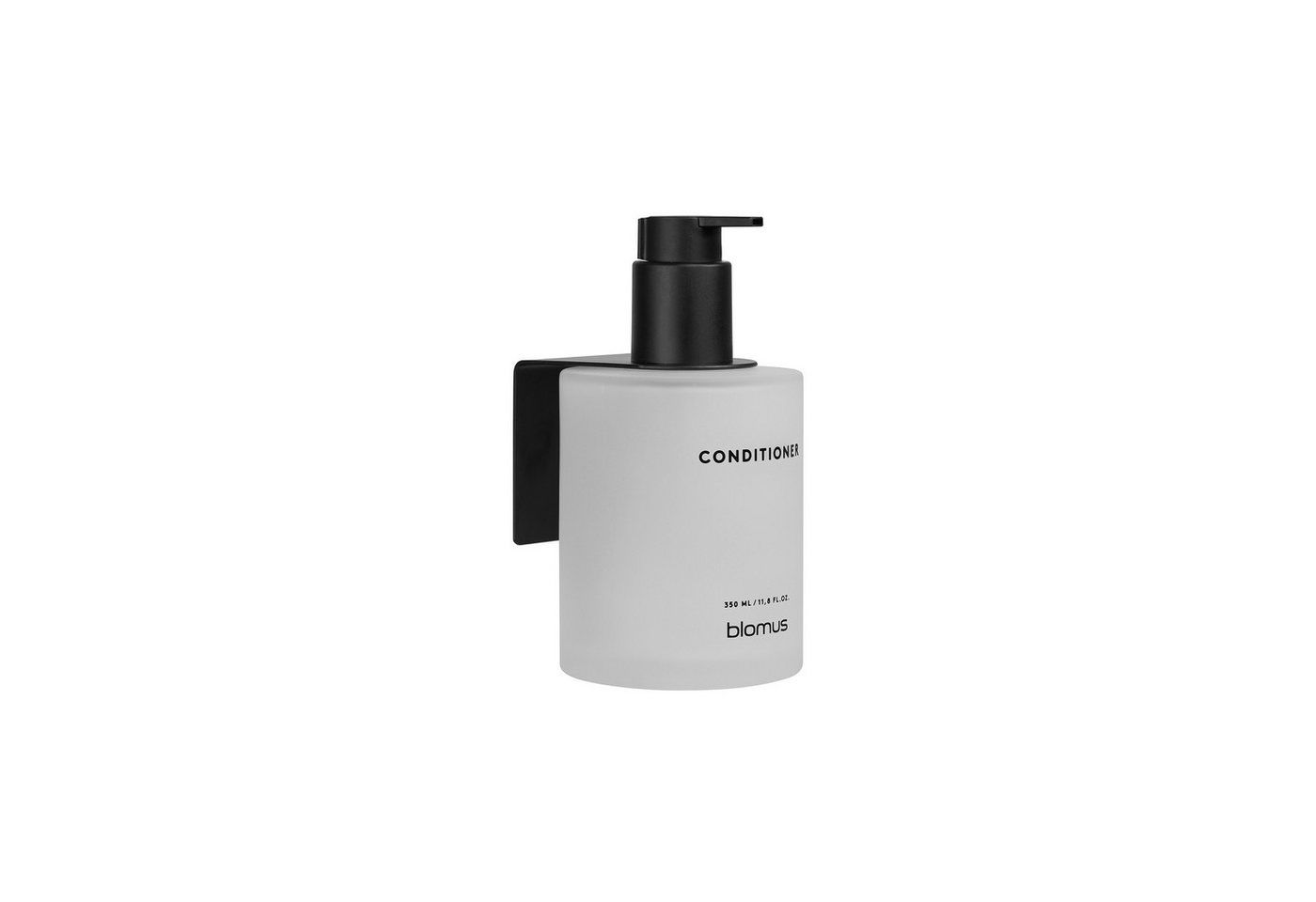 blomus Seifenspender Glasflasche Conditioner -KIREI- Kosmetikflasche: Organizer aus Glas, (Glasflasche), Stilvolle Glasflasche, Nachhaltig, inkl. Wandhalterung, Organizer Bild 4