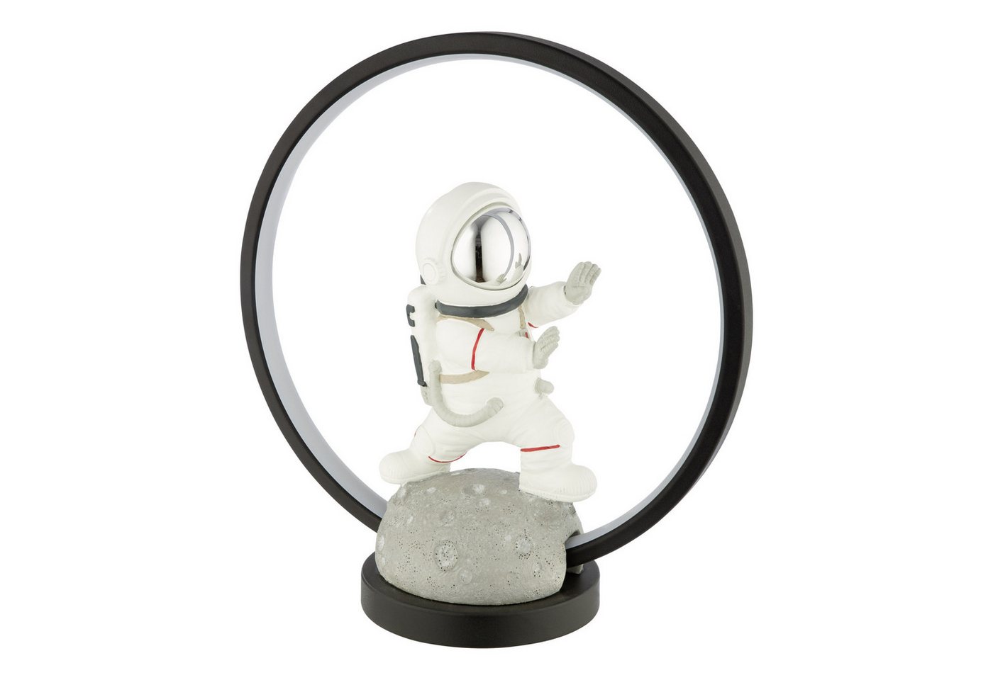 GILDE Tischleuchte Astronaut Karate 60113 – Designlampe mit LED, 33,5 cm, LED fest integriert Bild 3