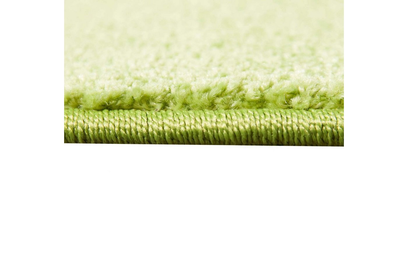 TeppichHome24 Kinderteppich Kinderteppich Schmetterling Design Grün Pink Grau Türkis Weiss, rechteckig, Höhe: 13 mm Bild 5