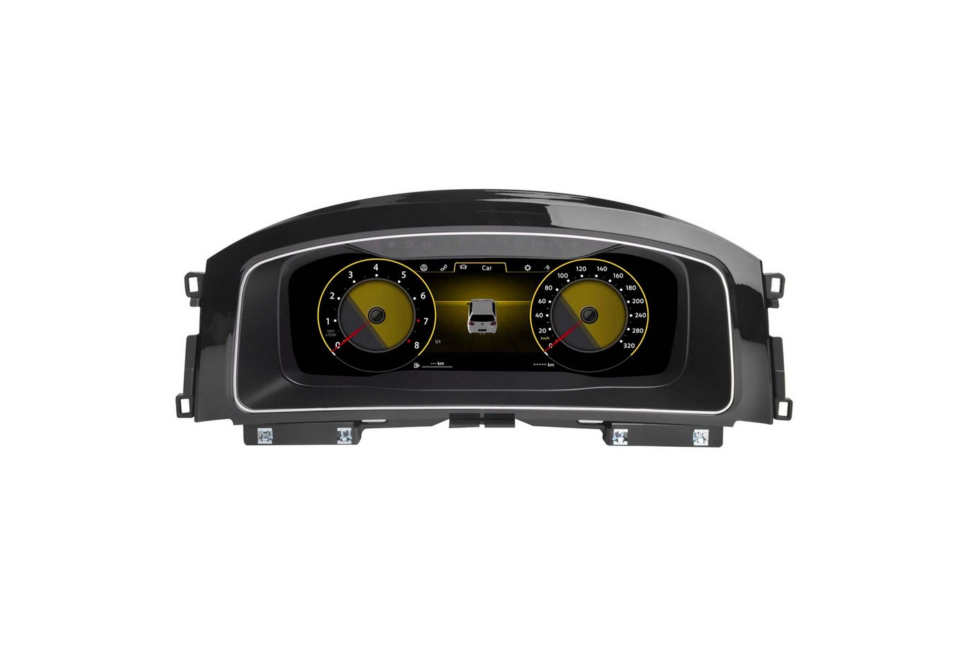 TAFFIO Tachometer Für VW Golf 7 MK7 GTI R-Line Digital Tacho Vitual Cockpit CarPlay Bild 5