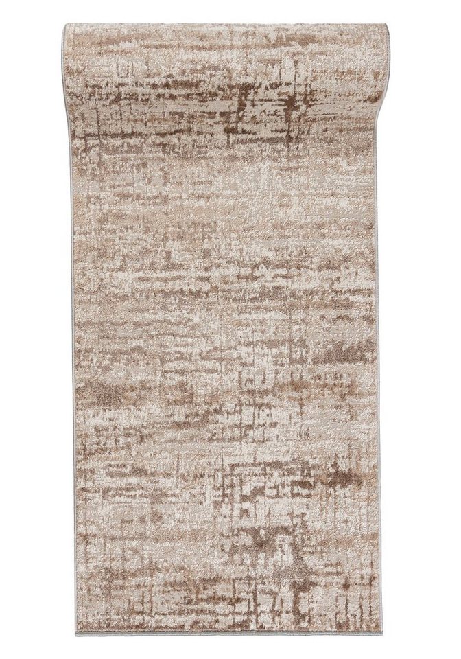 Mazovia Läufer Läufer FlurLäufer Modern für Vorzimmer Schlafzimmer - Abstrakt Muster, 80 x 100 cm, Kurzflor, Meterware