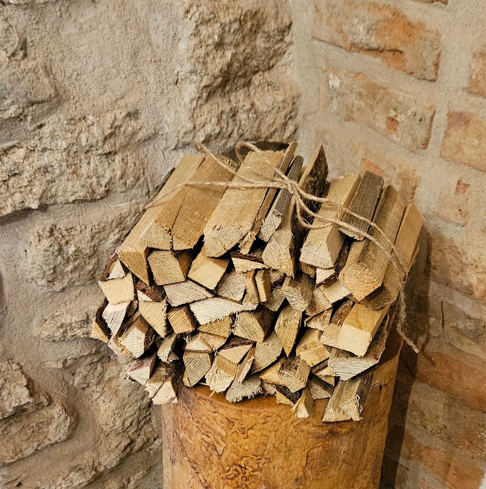 MARKENWARE BILLIG Kaminholz Anzündholz 42kg Anmachholz Anfeuerholz Brennholz Anzünder Kaminholz, 42 kg Bild 4