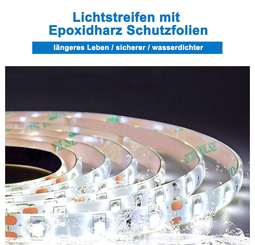 duschspa Badspiegel 50-160 cm Wandspiegel mit LED Belechtung, Wandschalter Bild 3
